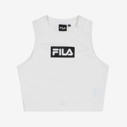 Fila Modern Crop Top - Naisten Rintaliivit - Valkoinen | FI-16189